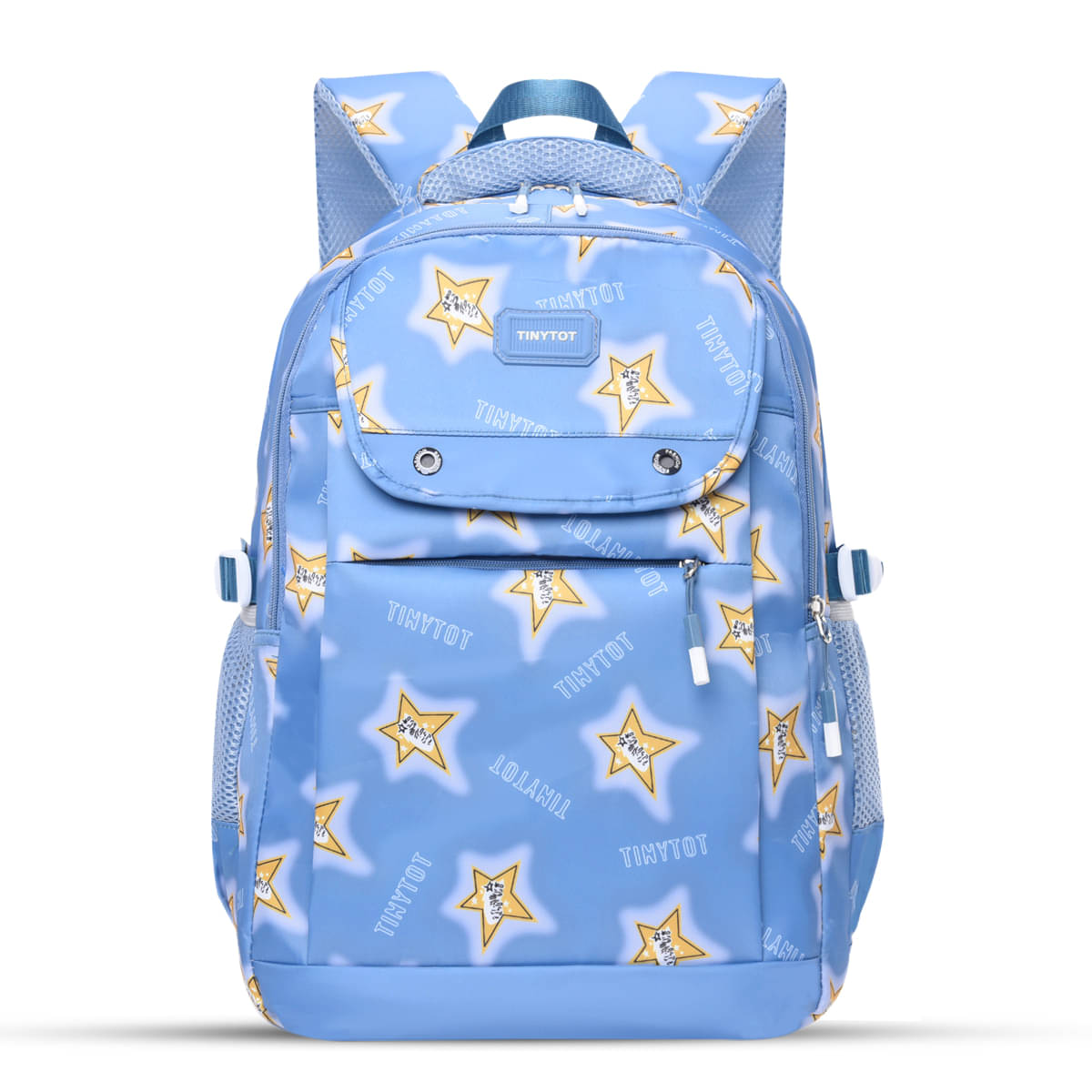 Tinytot Light Blue Polyester Backpack For Kids Tinytot Light Blue Polyester Backpack For Kids