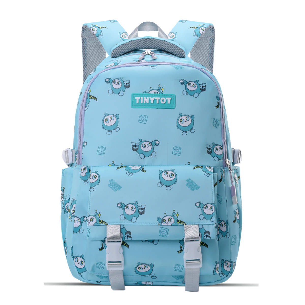 Tinytot Light Blue Polyester Backpack For Kids Tinytot Light Blue Polyester Backpack For Kids