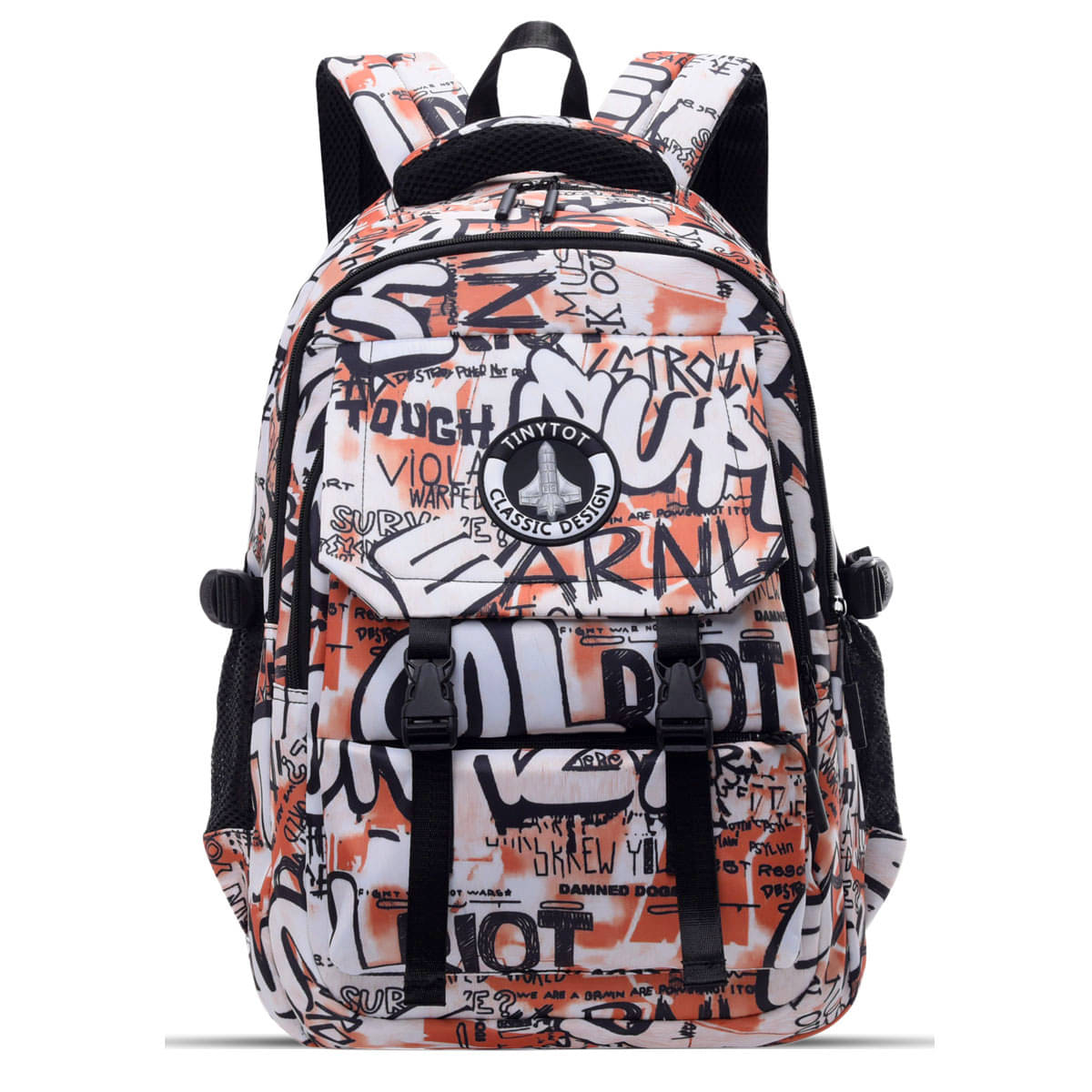 Tinytot Multi Color Polyester Backpack For Kids Tinytot Multi Color Polyester Backpack For Kids