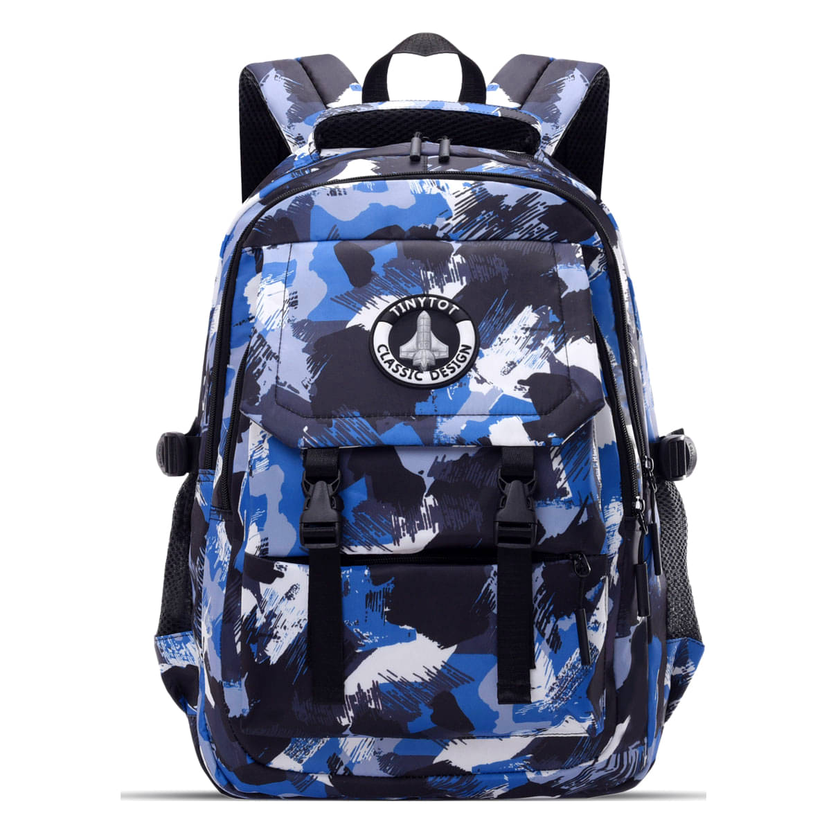 Tinytot Multi Color Polyester Backpack For Kids Tinytot Multi Color Polyester Backpack For Kids