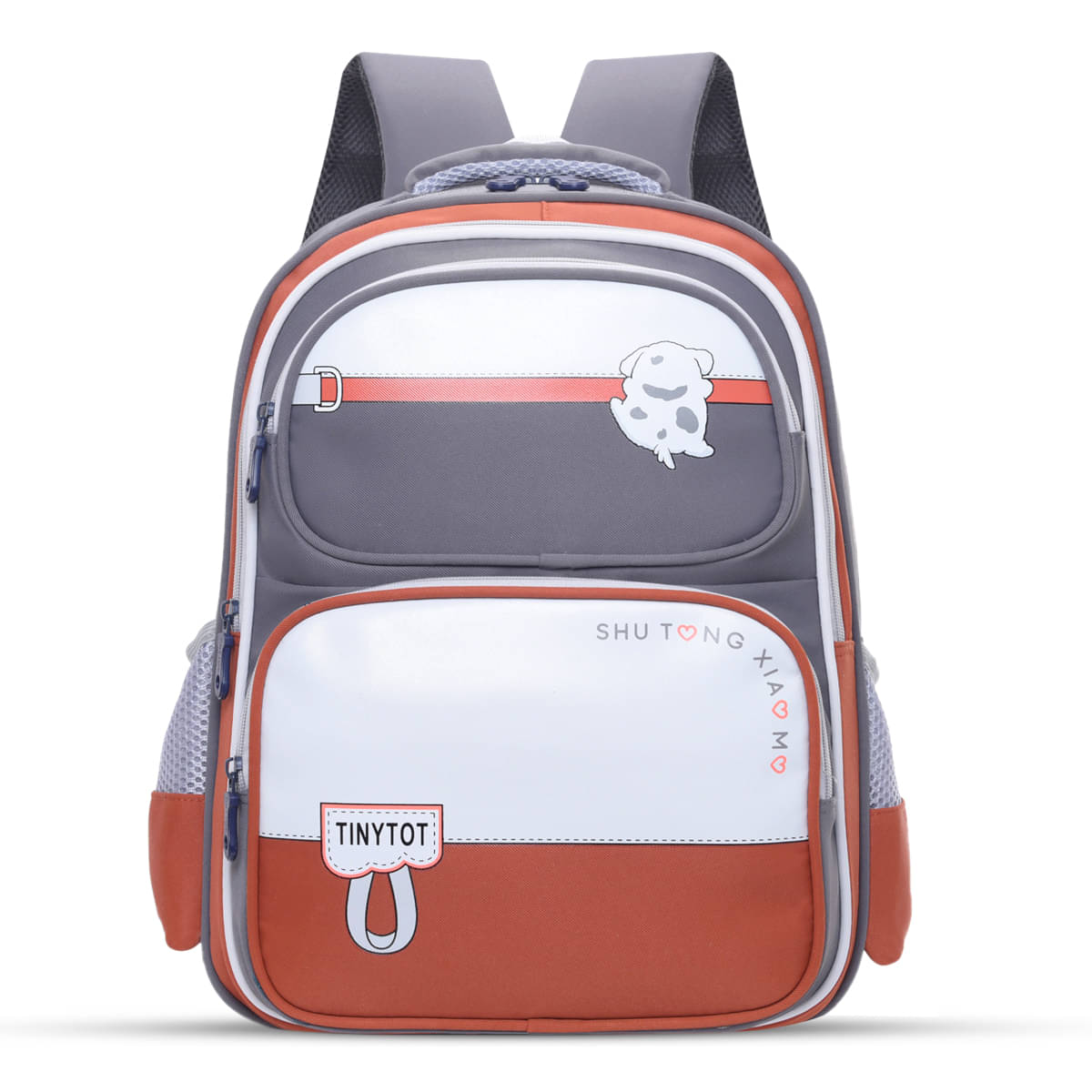 Tinytot Multicolor Polyester Backpack For Kids     			Tinytot Multicolor Polyester Backpack For Kids