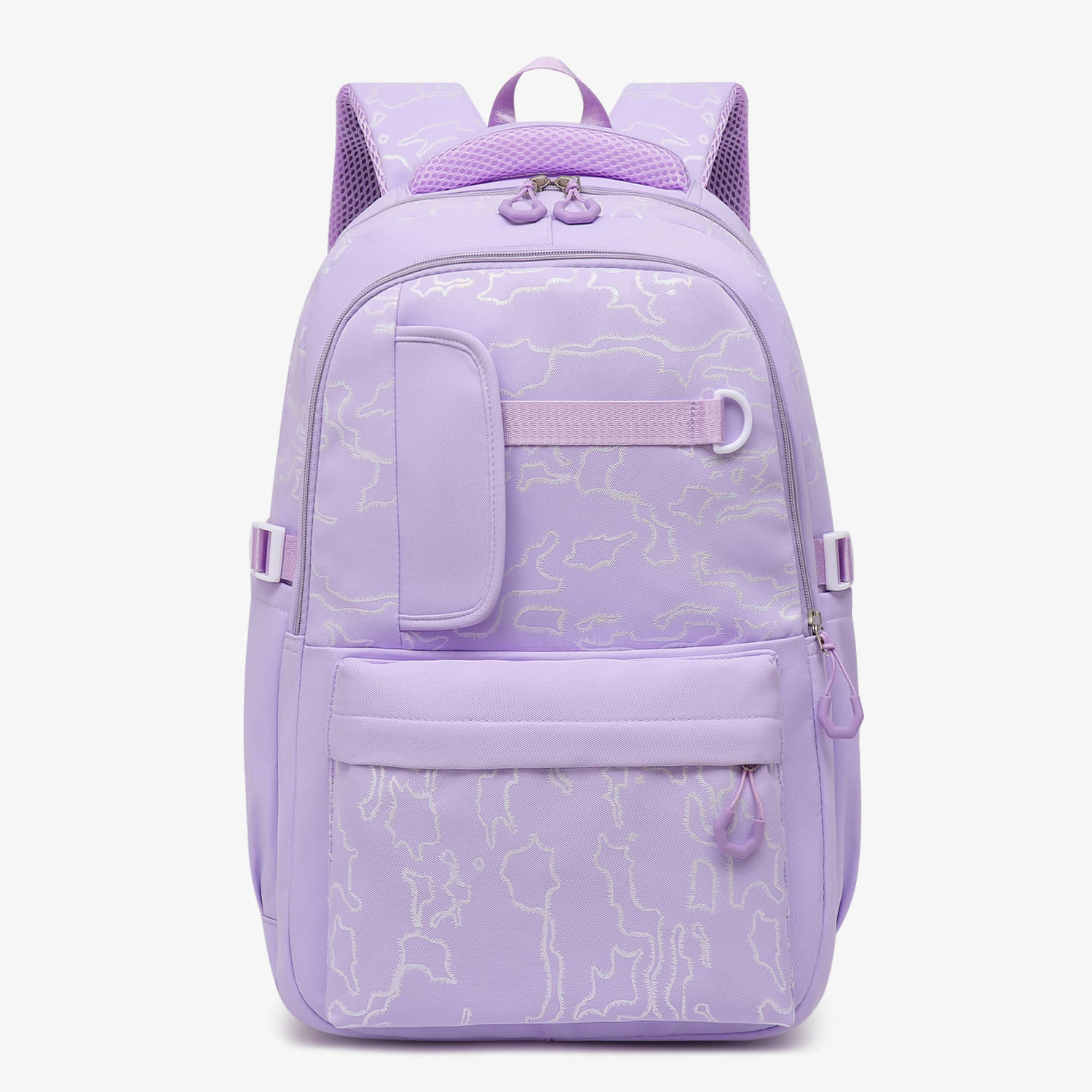 Tinytot Purple Polyester Backpack For Kids Tinytot Purple Polyester Backpack For Kids