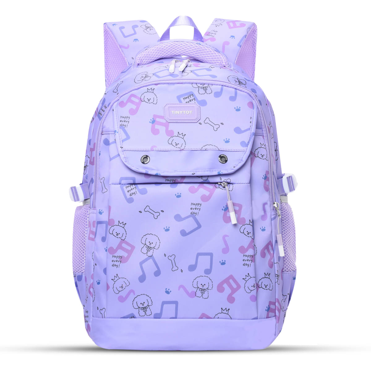 Tinytot Purple Polyester Backpack For Kids Tinytot Purple Polyester Backpack For Kids