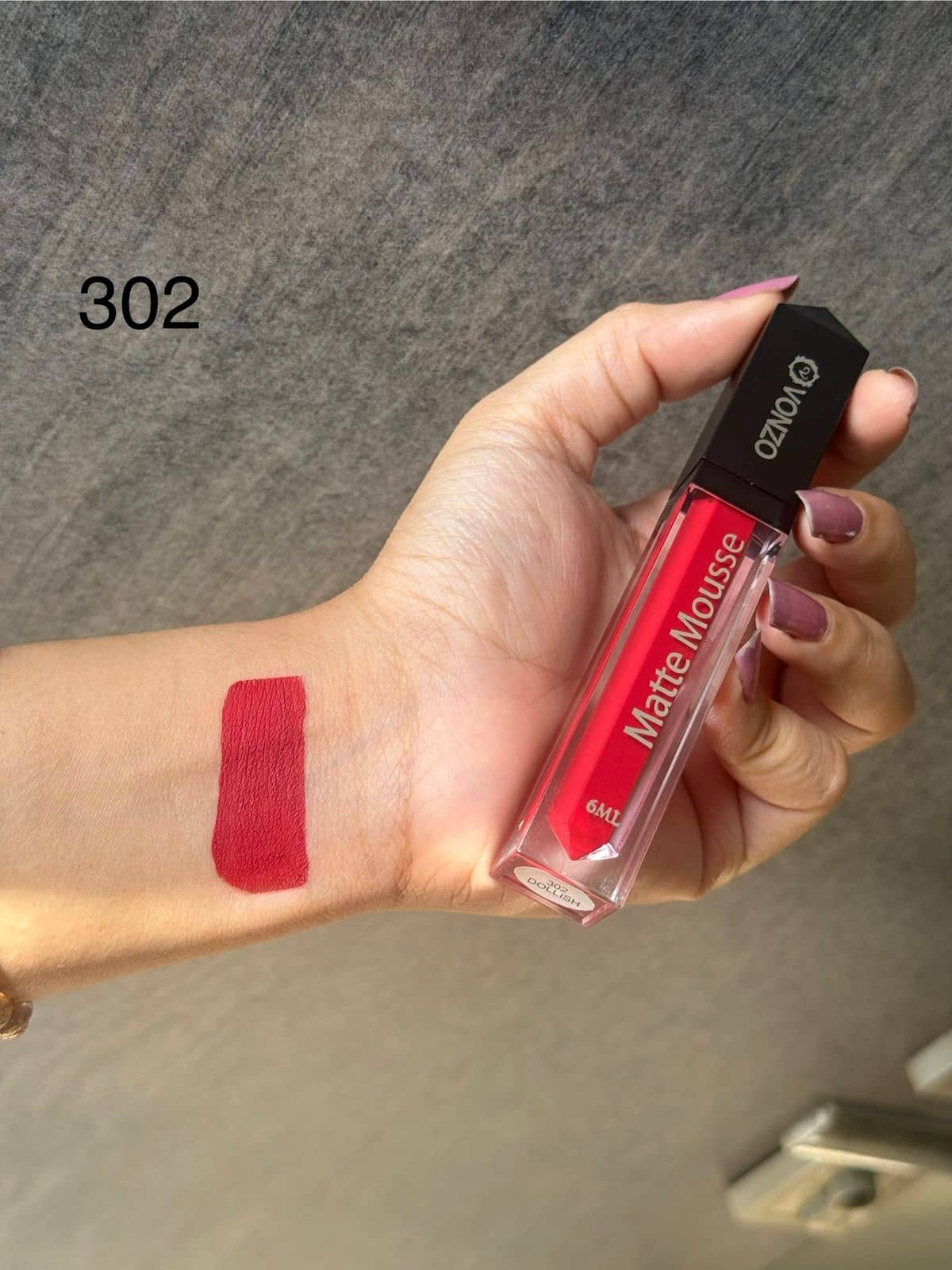VONZO Nude Matte Long Lasting Liquid Lipstick ( Pack of 1 )