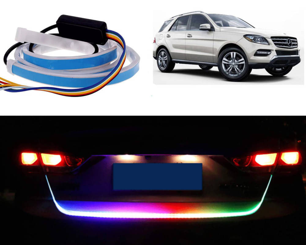 48Inch Ice Blue & Red DRL LED Brake with Side Turn Signal & Parking Indication Trunk,Boot,Dicky Light For Benz ML 48Inch Ice Blue & Red DRL LED Brake with Side Turn Signal & Parking Indication Trunk,Boot,Dicky Light For Benz ML