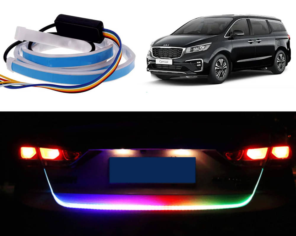48Inch Ice Blue & Red DRL LED Brake with Side Turn Signal & Parking Indication Trunk,Boot,Dicky Light For Carnival     			48Inch Ice Blue & Red DRL LED Brake with Side Turn Signal & Parking Indication Trunk,Boot,Dicky Light For Carnival