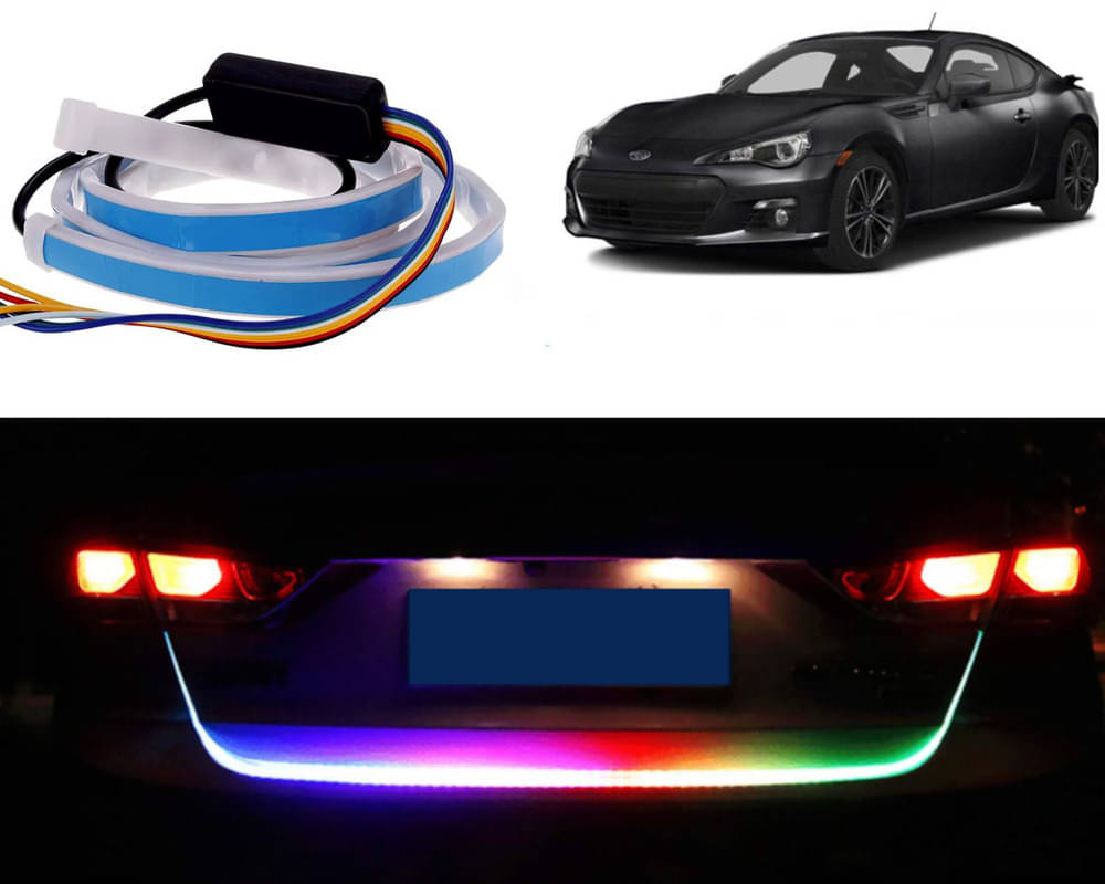48Inch Ice Blue & Red DRL LED Brake with Side Turn Signal & Parking Indication Trunk,Boot,Dicky Light For BRZ 48Inch Ice Blue & Red DRL LED Brake with Side Turn Signal & Parking Indication Trunk,Boot,Dicky Light For BRZ
