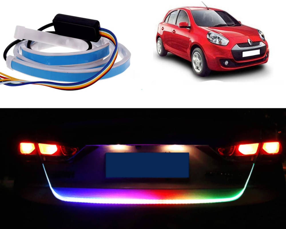 48Inch Ice Blue & Red DRL LED Brake with Side Turn Signal & Parking Indication Trunk,Boot,Dicky Light For Pulse 48Inch Ice Blue & Red DRL LED Brake with Side Turn Signal & Parking Indication Trunk,Boot,Dicky Light For Pulse