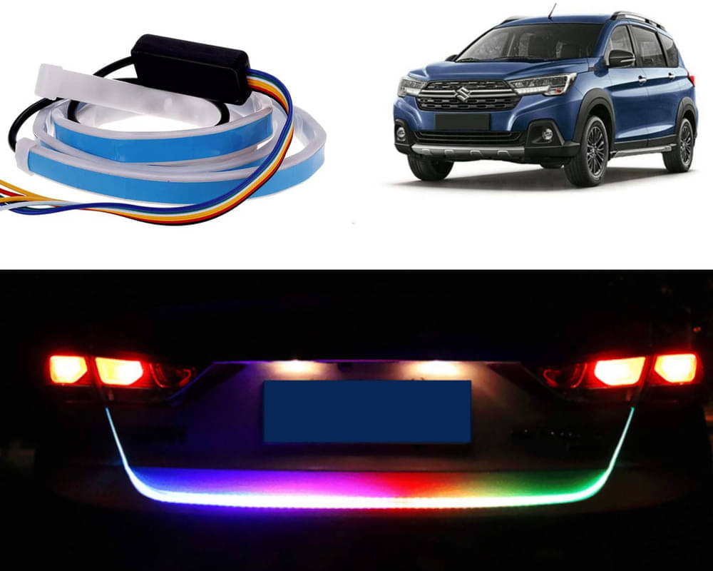 48Inch Ice Blue & Red DRL LED Brake with Side Turn Signal & Parking Indication Trunk,Boot,Dicky Light For Xl6 48Inch Ice Blue & Red DRL LED Brake with Side Turn Signal & Parking Indication Trunk,Boot,Dicky Light For Xl6