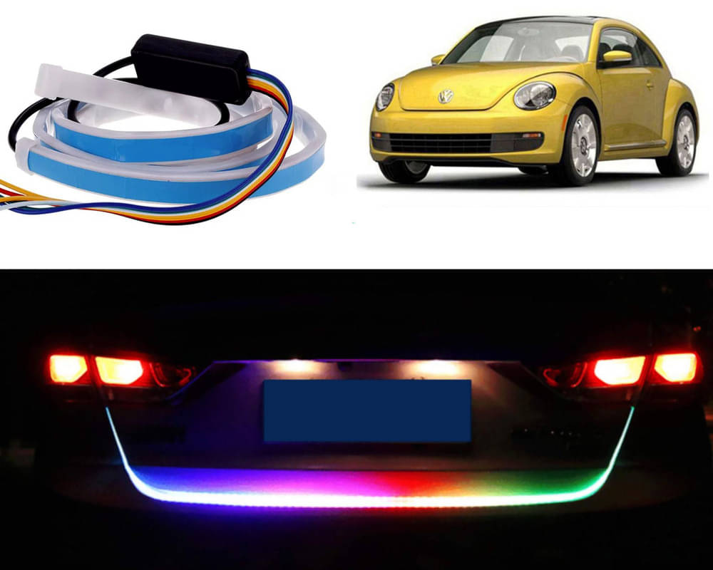 48Inch Ice Blue & Red DRL LED Brake with Side Turn Signal & Parking Indication Trunk,Boot,Dicky Light For Beetle 48Inch Ice Blue & Red DRL LED Brake with Side Turn Signal & Parking Indication Trunk,Boot,Dicky Light For Beetle