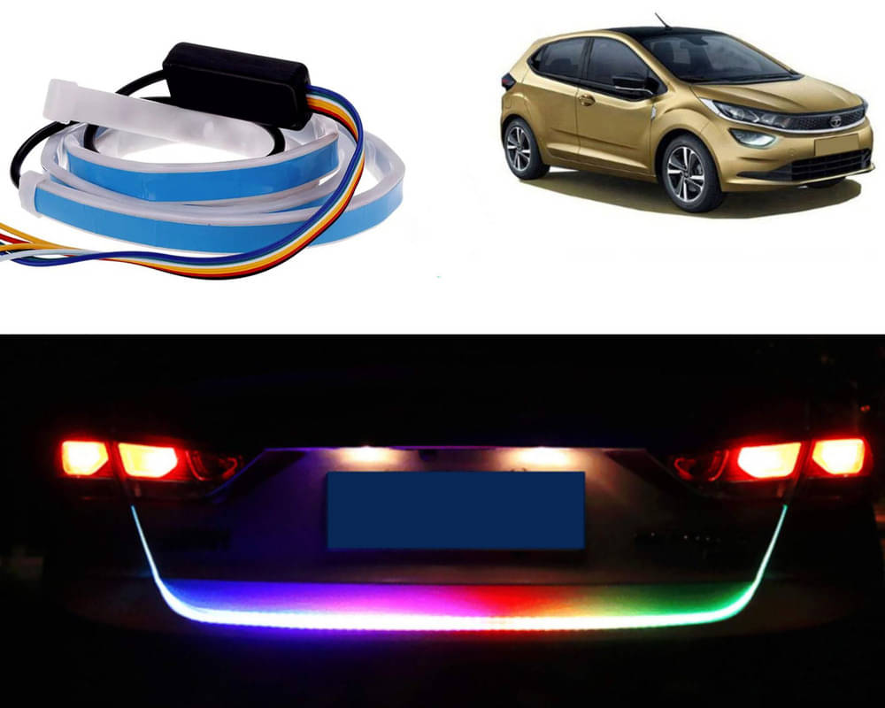 48Inch Ice Blue & Red DRL LED Brake with Side Turn Signal & Parking Indication Trunk,Boot,Dicky Light For Altroz     			48Inch Ice Blue & Red DRL LED Brake with Side Turn Signal & Parking Indication Trunk,Boot,Dicky Light For Altroz