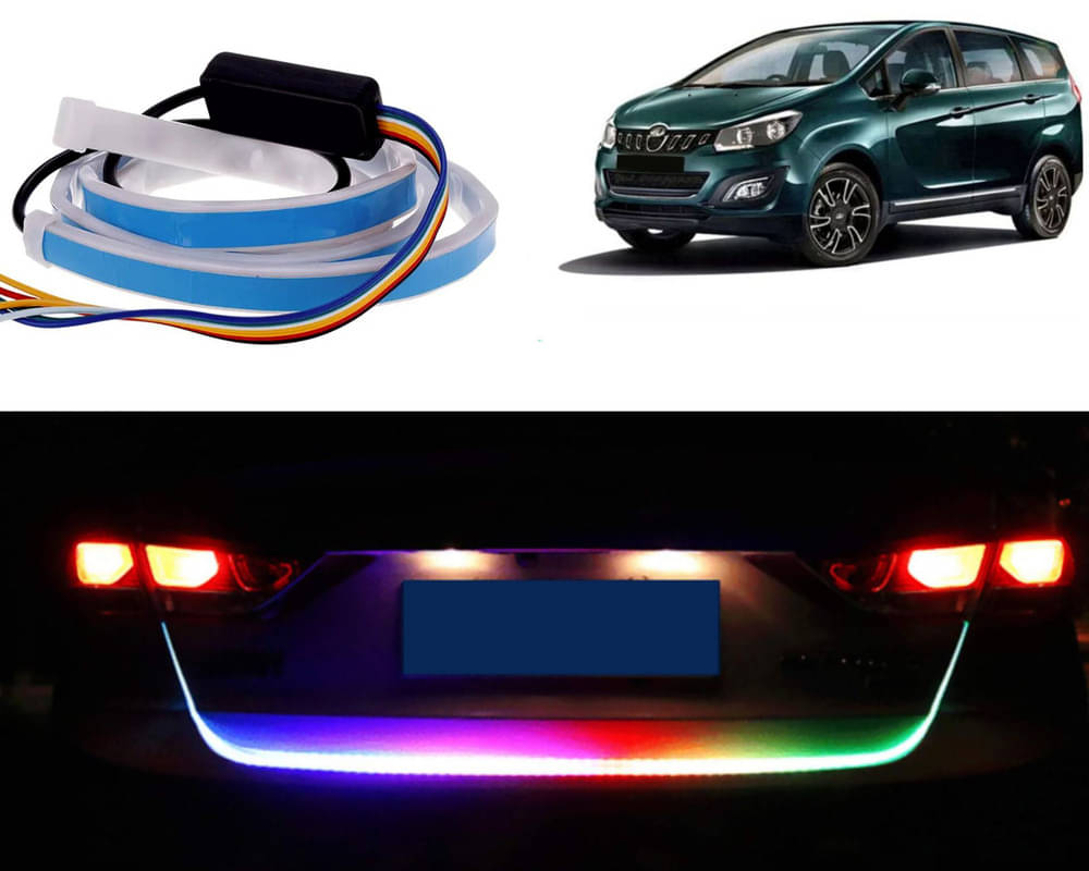 48Inch Ice Blue & Red DRL LED Brake with Side Turn Signal & Parking Indication Trunk,Boot,Dicky Light For Marazzo 2019 48Inch Ice Blue & Red DRL LED Brake with Side Turn Signal & Parking Indication Trunk,Boot,Dicky Light For Marazzo 2019