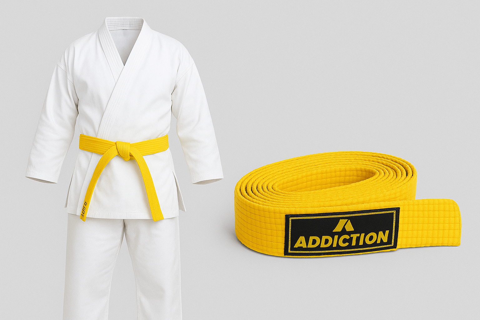     			Addiction White Cotton Uniform XS