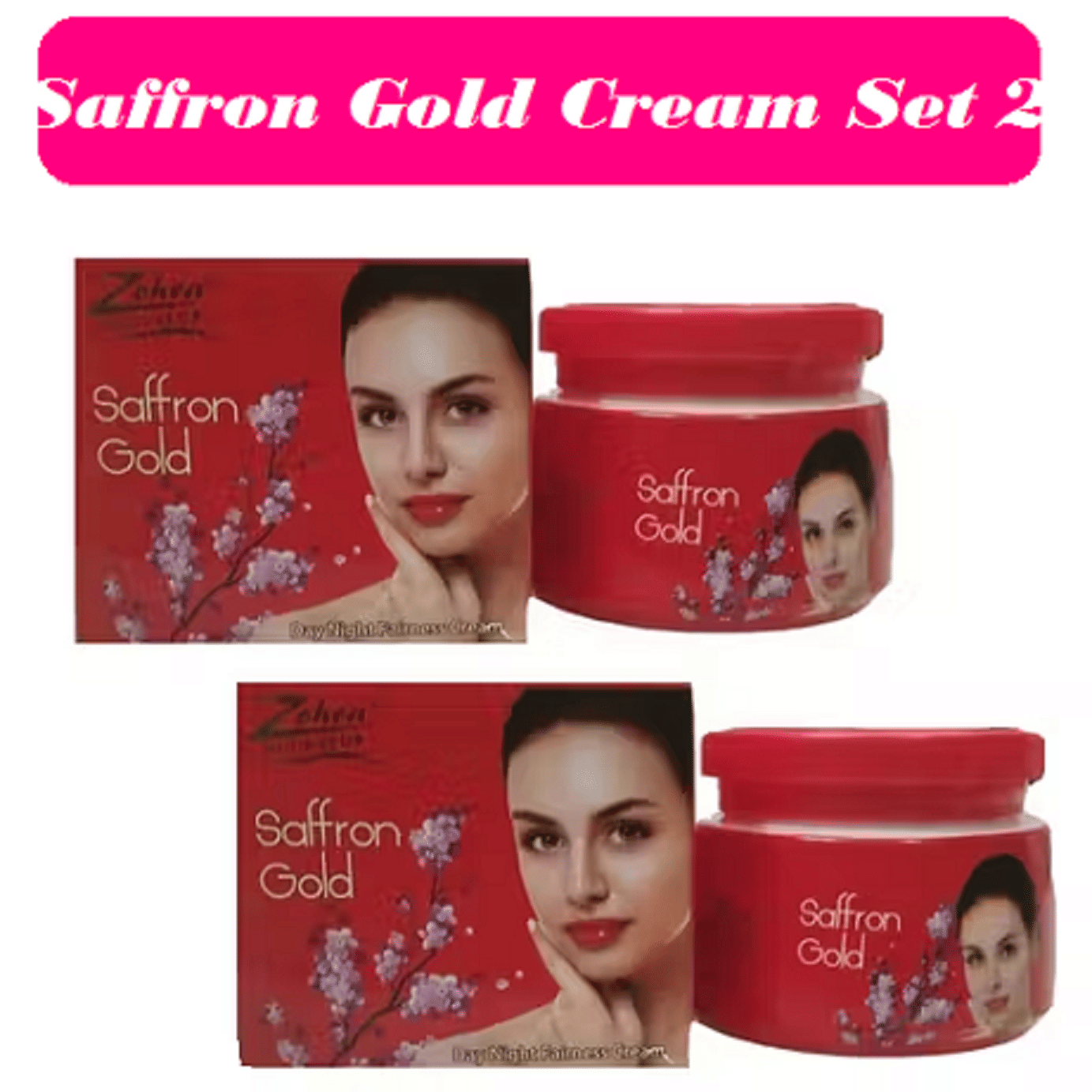     			BLUST & FAMME Day Cream All Skin Type Saffron ( 100 gm )