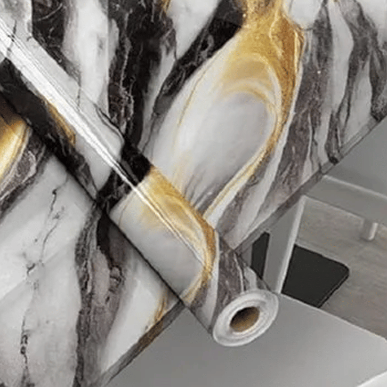 Black Gold Marble Self Adhesive Wallpaper Roll – Waterproof PVC Peel and Stick Wall & Furniture Decorative Sheet Black Gold Marble Self Adhesive Wallpaper Roll – Waterproof PVC Peel and Stick Wall & Furniture Decorative Sheet
