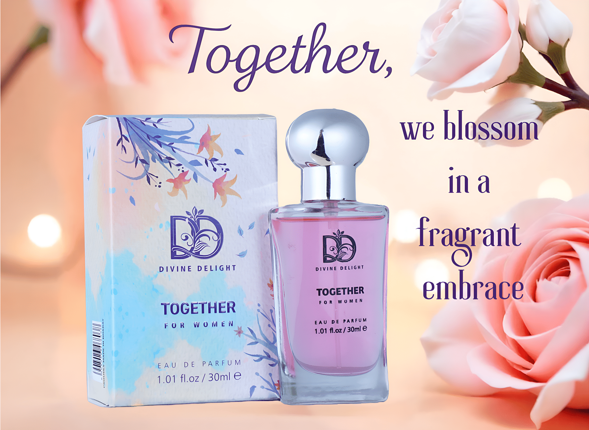    			DIVINE DELIGHT Eau De Parfum (EDP) Fruity,Floral Mild -Fragrance For Women ( Pack of 1 )