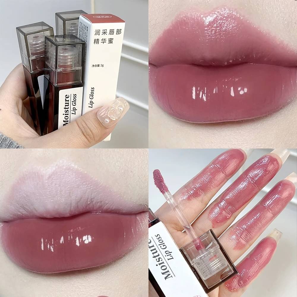     			GEGE BEAR Apple Red Glossy Lip Gloss 40