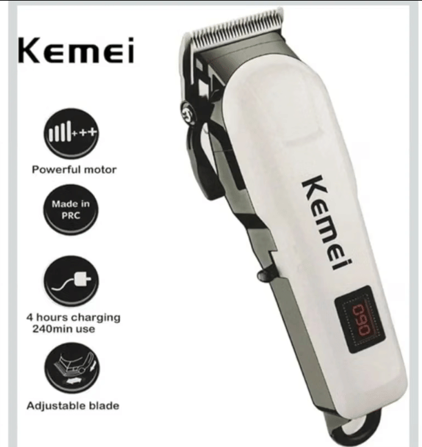     			Geniric 809 White Corded,Cordless Beard Trimmer With 3000 minutes Runtime