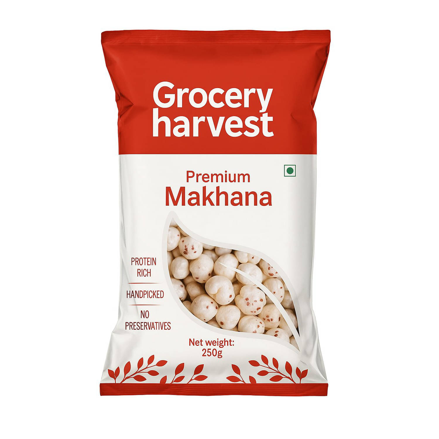 Grocery Harvest Lotus Seeds Pop /Gorgon Nut Puffed Kernel (Makhana) 250 g Grocery Harvest Lotus Seeds Pop /Gorgon Nut Puffed Kernel (Makhana) 250 g