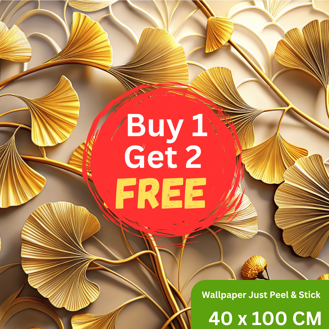     			Interawall Decor Self-Adhesive Decal Wallpaper Specific Product for Bedroom, Living Room, Kids Room, Play Room, Office | Abstract Home Wallpaper for Home Decor (Buy 1 get 2 Free, Pack of 3 Pcs,  Size-16x39 Inches Each Strip)