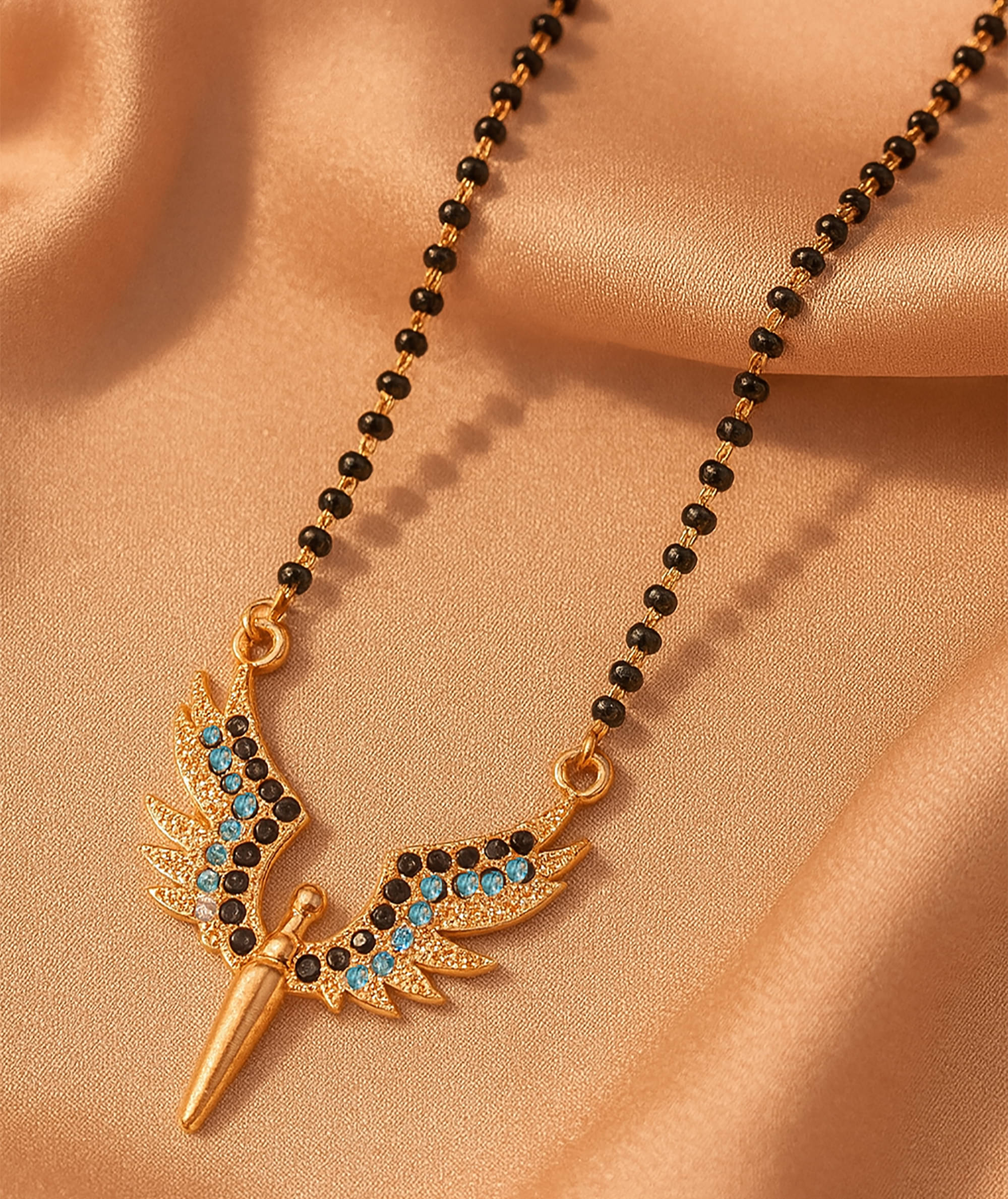 JIPPA Golden Mangalsutra ( Pack of 1 ) JIPPA Golden Mangalsutra ( Pack of 1 )