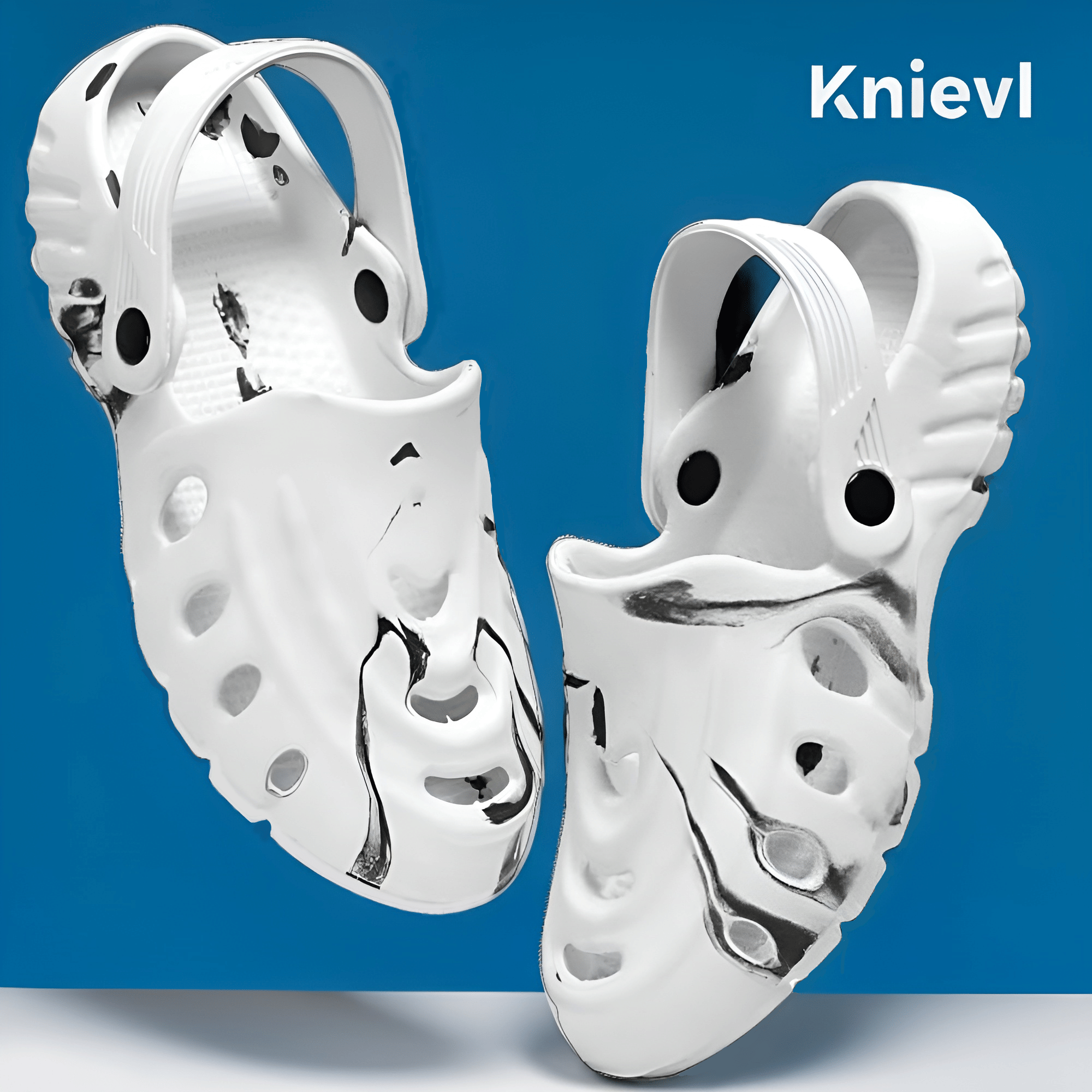 KNIEVL - Black Men's Clogs KNIEVL - Black Men's Clogs