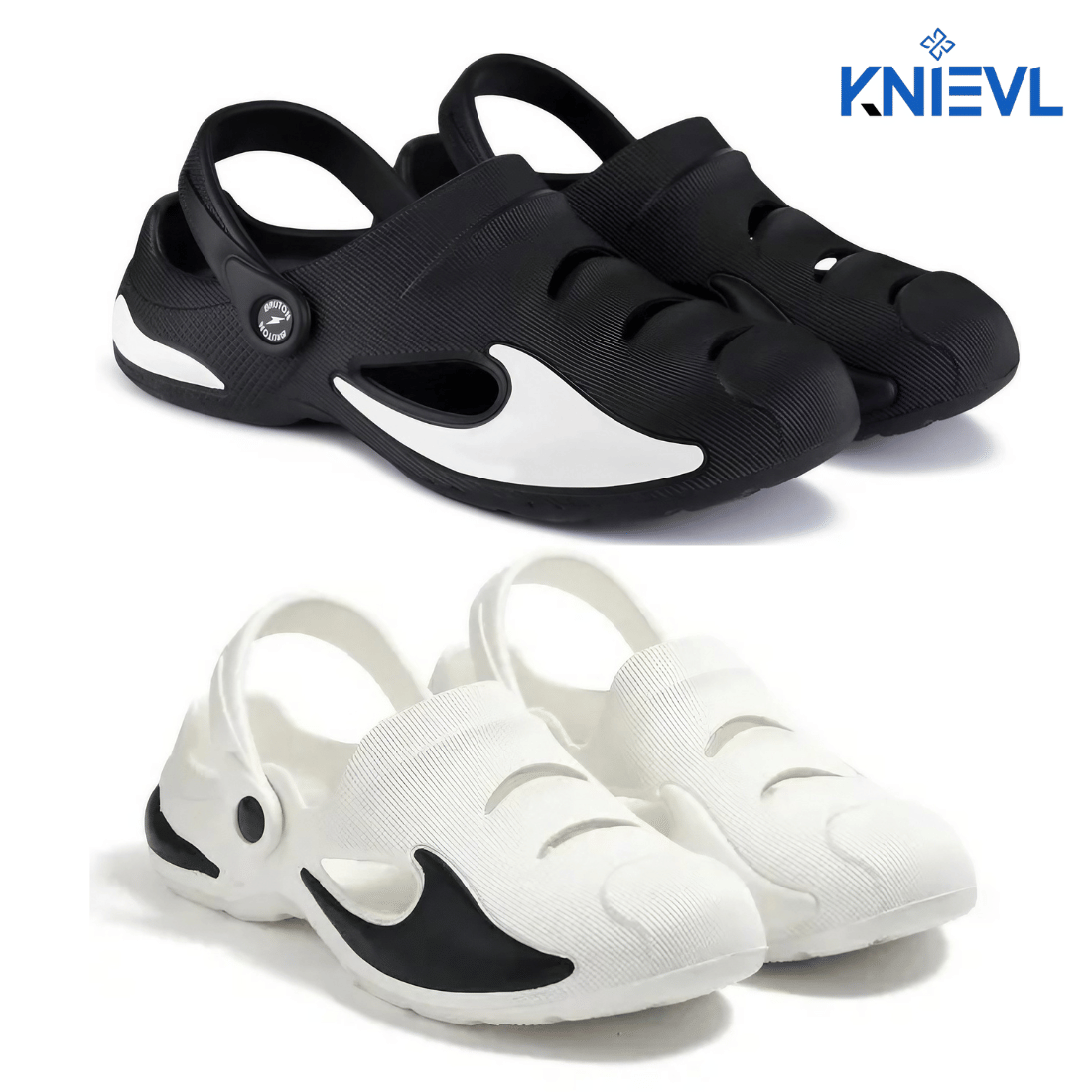 KNIEVL - Multicolor Men's Clogs KNIEVL - Multicolor Men's Clogs