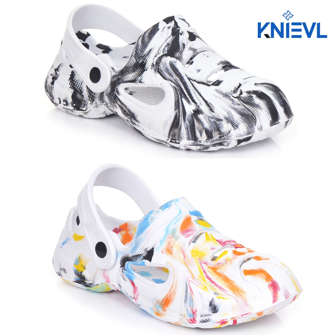     			KNIEVL - Multicolor Men's Clogs
