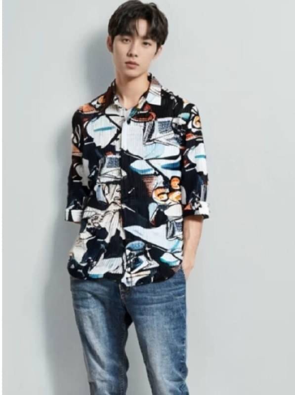 KRIVA Cotton Blend Regular Fit Printed 3/4th Sleeves Men's Casual Shirt - Multicolor ( Pack of 1 ) KRIVA Cotton Blend Regular Fit Printed 3/4th Sleeves Men's Casual Shirt - Multicolor ( Pack of 1 )