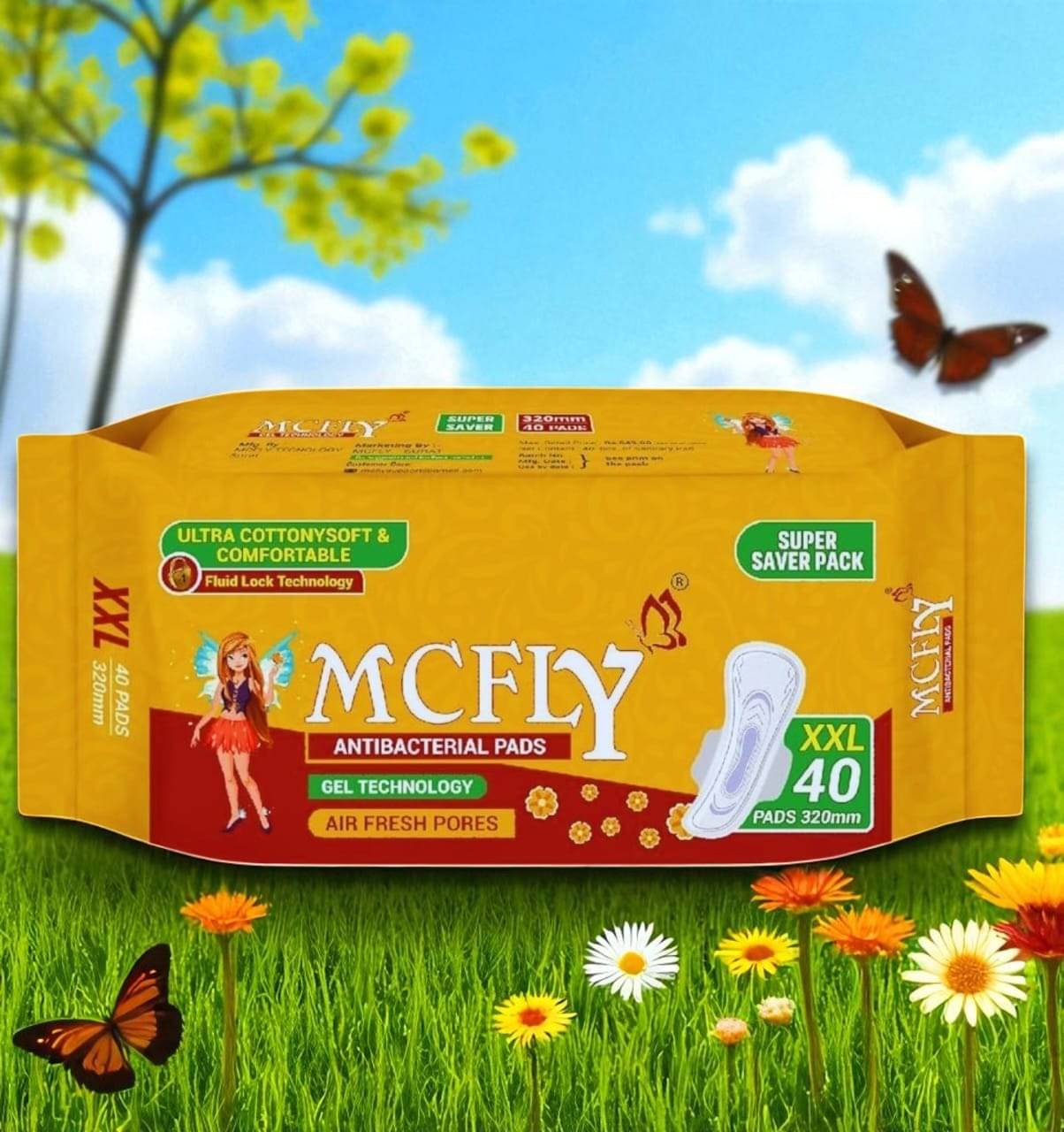     			MCFLY Cottony XXL Ultra Sanitary Pad