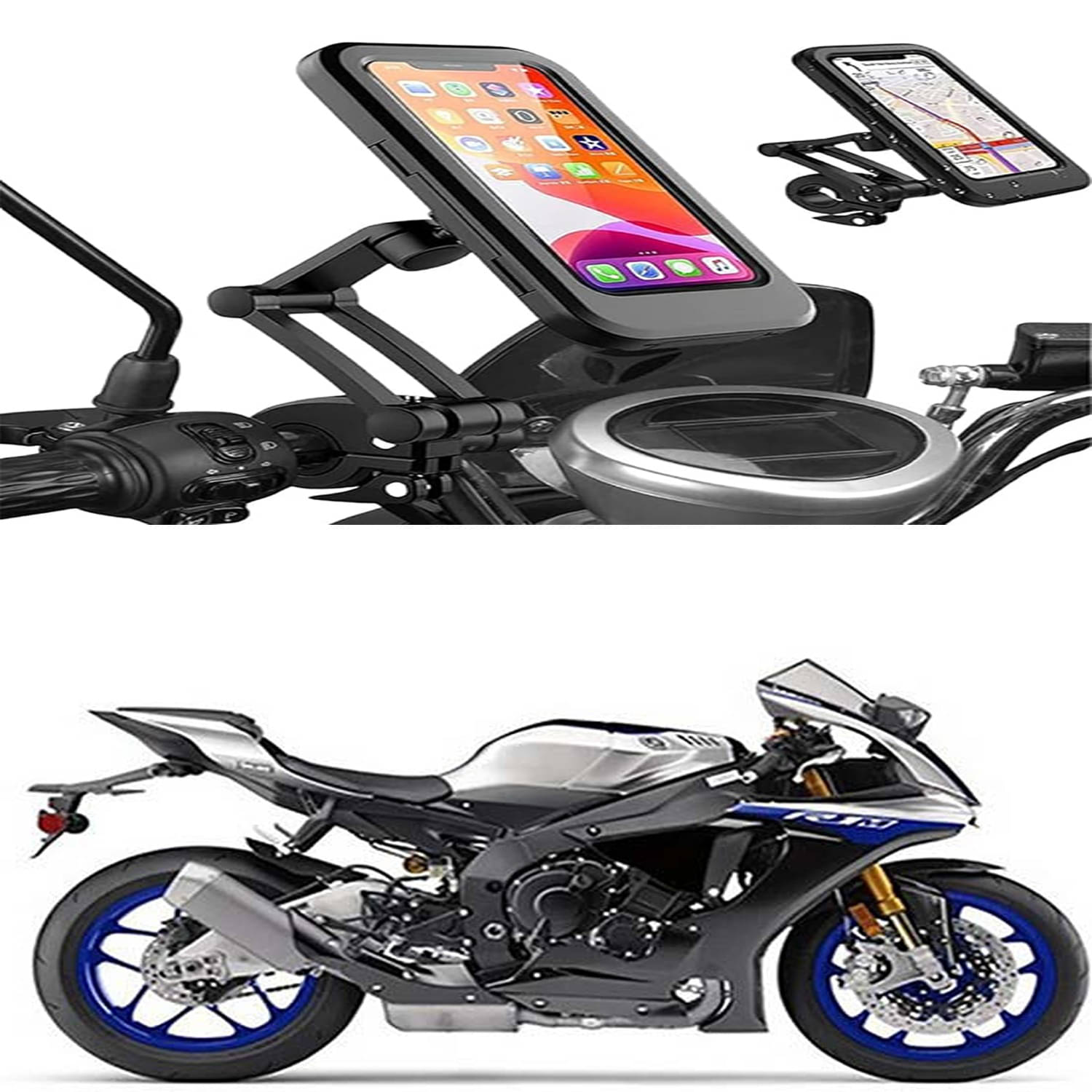 MS Wholesellar 360 Rotation Bike Phone Holder for Motorcycles & Scooters MS Wholesellar 360 Rotation Bike Phone Holder for Motorcycles & Scooters