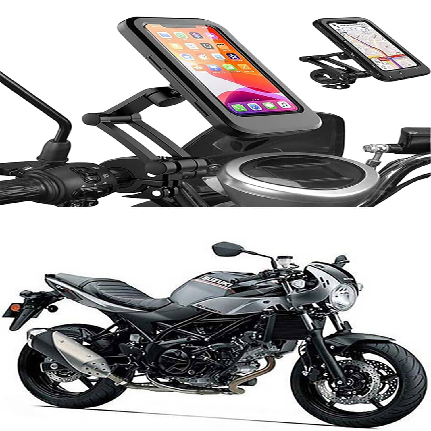 MS Wholesellar 360 Rotation Bike Phone Holder for Motorcycles & Scooters MS Wholesellar 360 Rotation Bike Phone Holder for Motorcycles & Scooters