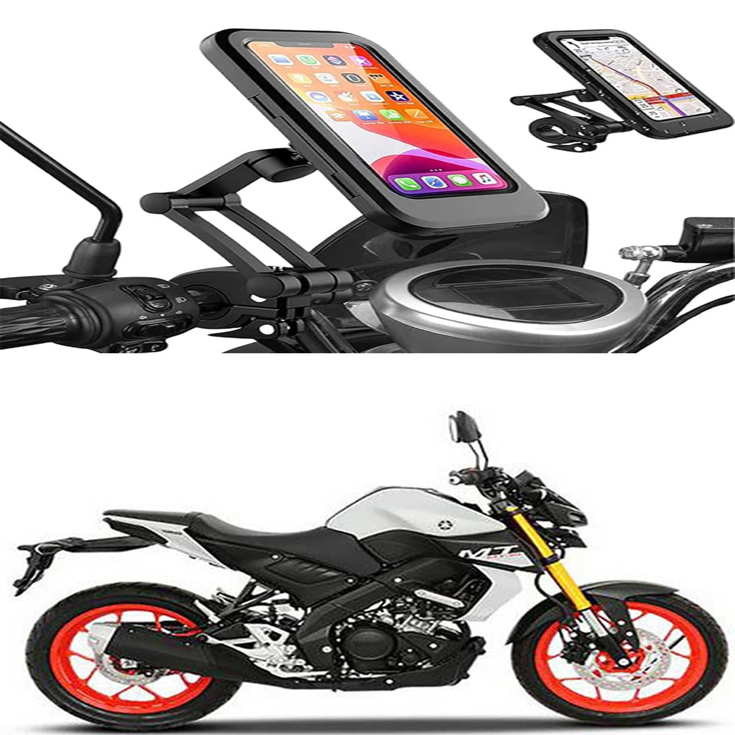 MS Wholesellar Universal Bike Phone Mount for Navigation & GPS Use MS Wholesellar Universal Bike Phone Mount for Navigation & GPS Use