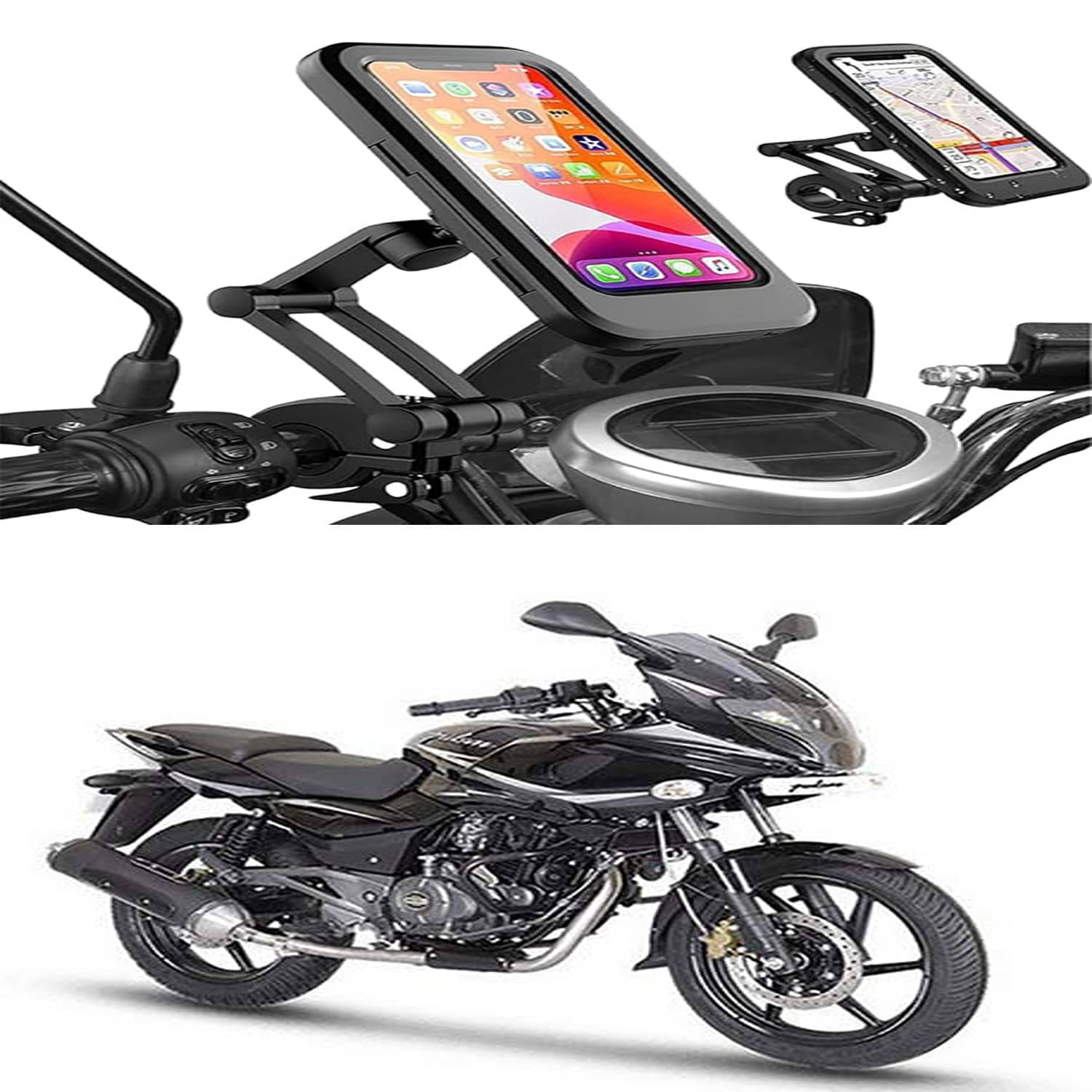 MS Wholesellar Universal Bike Phone Mount for Navigation & GPS Use MS Wholesellar Universal Bike Phone Mount for Navigation & GPS Use
