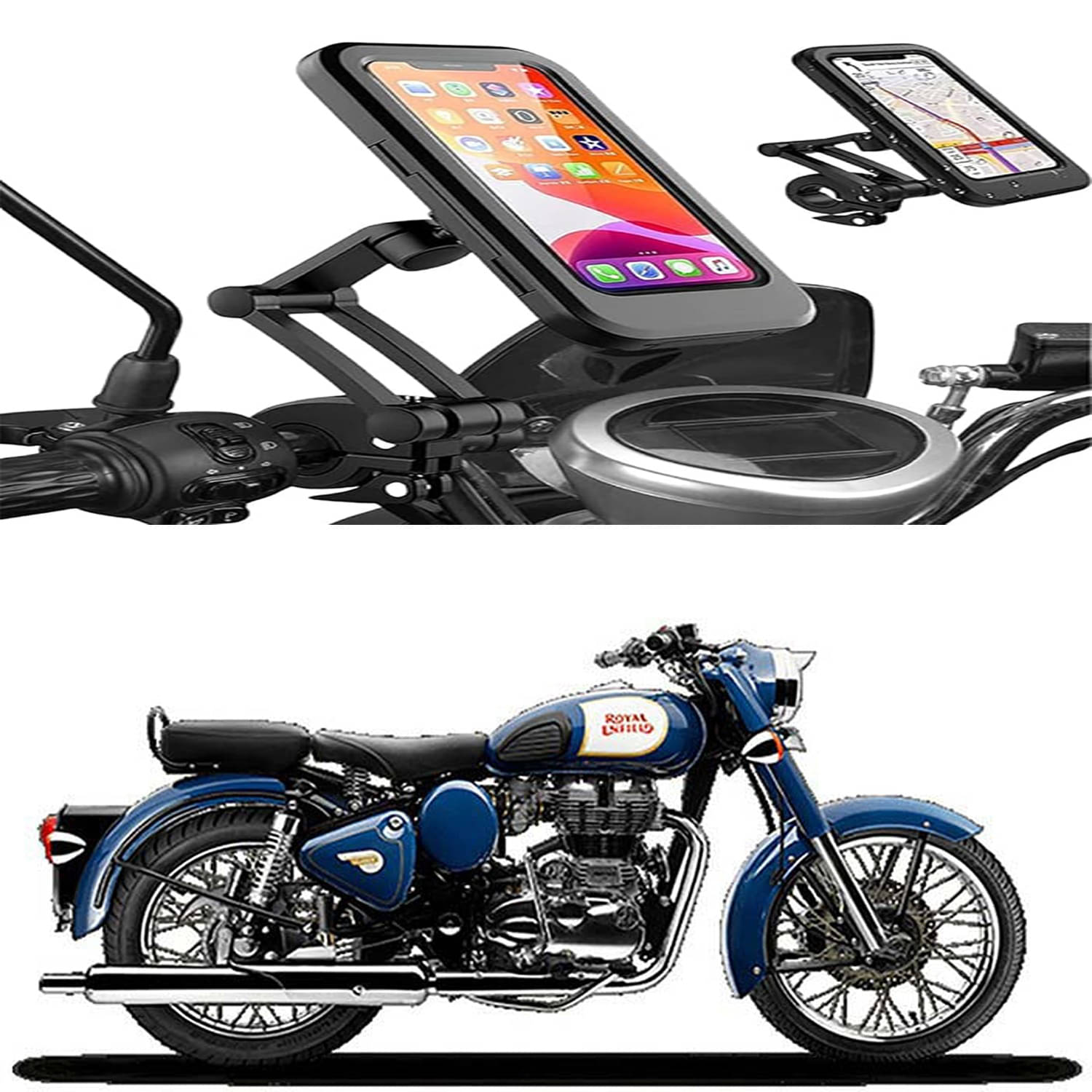 MS Wholesellar Universal Bike Phone Mount for Navigation & GPS Use MS Wholesellar Universal Bike Phone Mount for Navigation & GPS Use