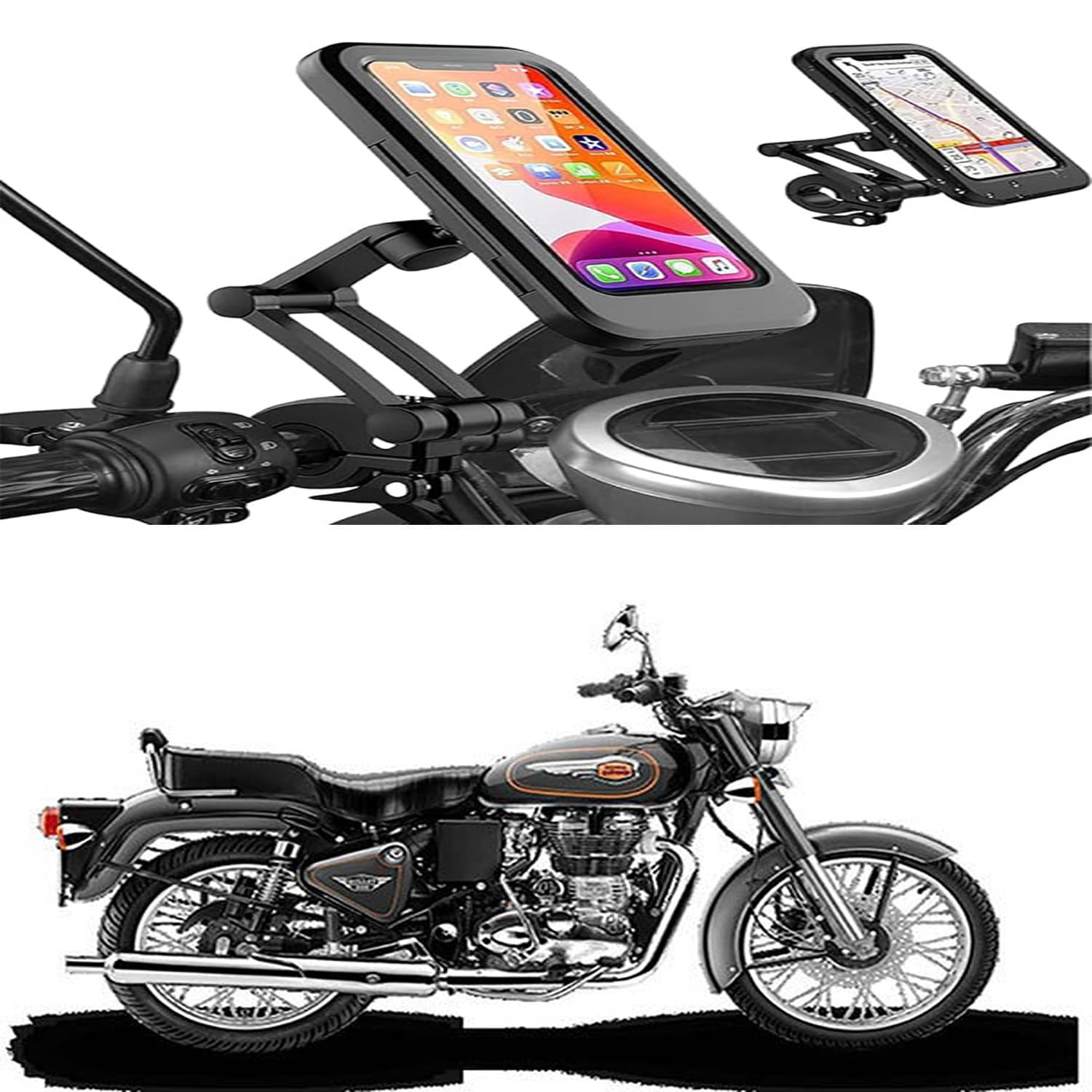     			MS Wholesellar Waterproof Handlebar Phone Mount with Touchscreen Compati...