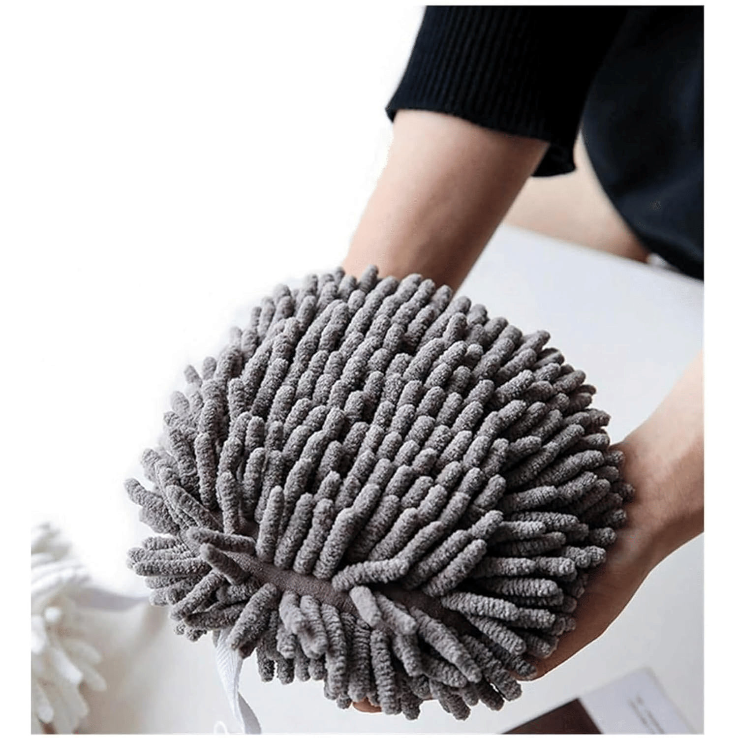     			Microfiber Ball Hand Towels | Multifunctional Washbasin Hanging Ball Hand Towel Soft Absorbent Quick Drying Towels with Loop for Kitchen Bathroom Washstand - 1PCS, Multicolor