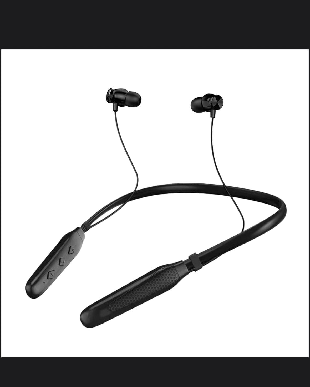     			ONNY   Wireless Neckband (Black) Bluetooth, Type-C Fast Charging