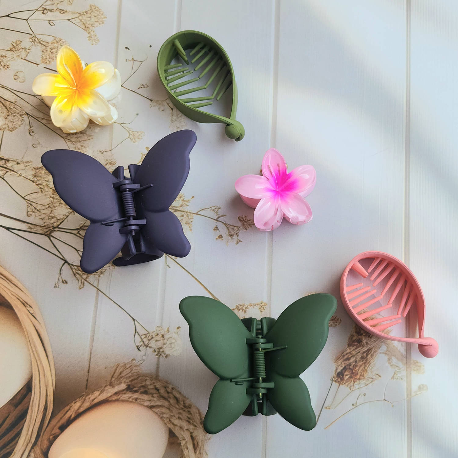     			Rhosyn Multi Women's Hair Clip ( Pack of 6 )