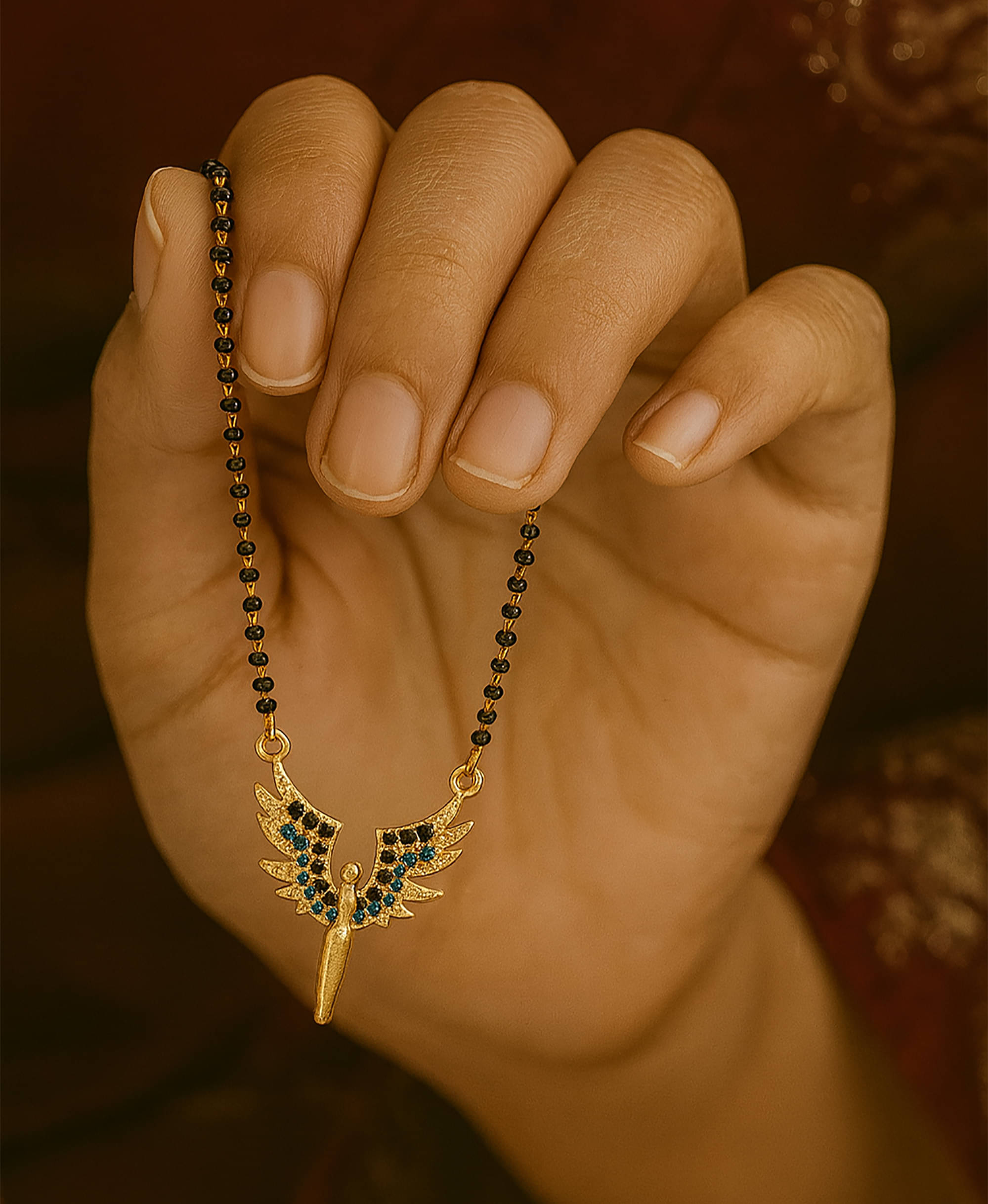 SHANKHRAJ MA LL Golden Mangalsutra ( Pack of 1 ) SHANKHRAJ MA LL Golden Mangalsutra ( Pack of 1 )