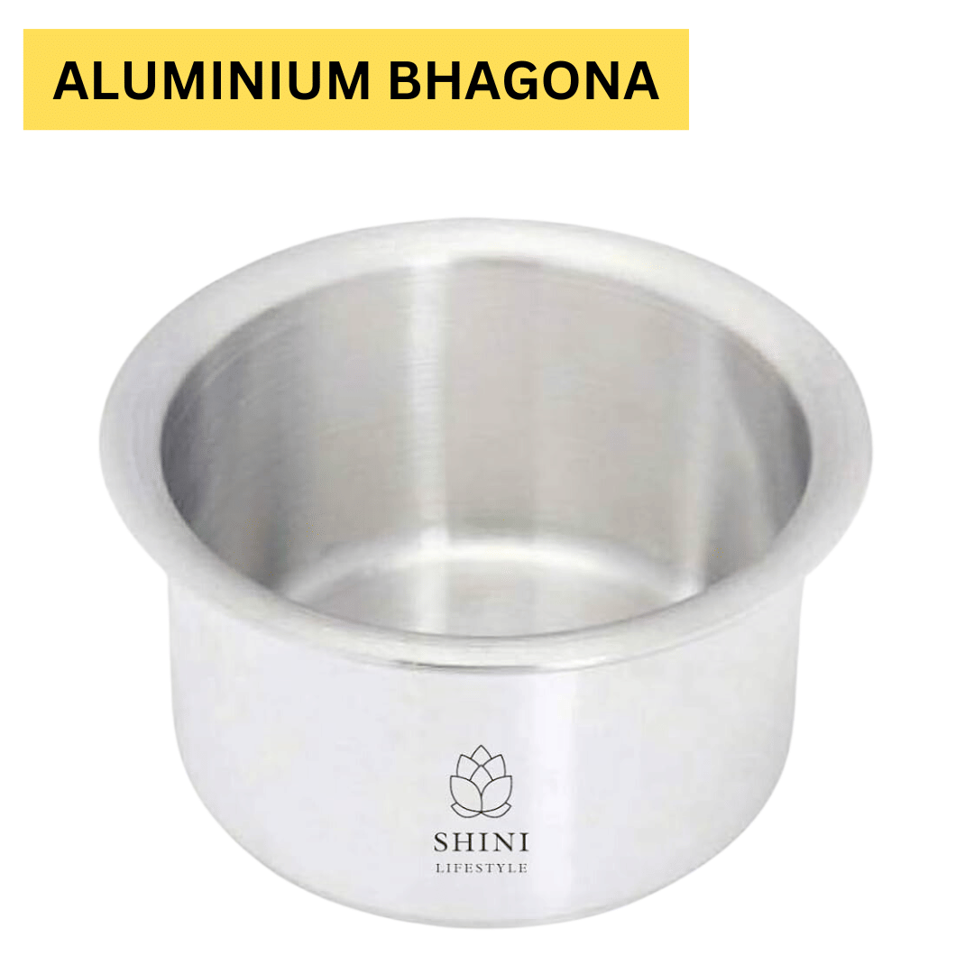     			SHINI LIFESTYLE Non Coated Aluminium Tope Heavy Bottom without Lid 23 cm Diameter 4 Ltr