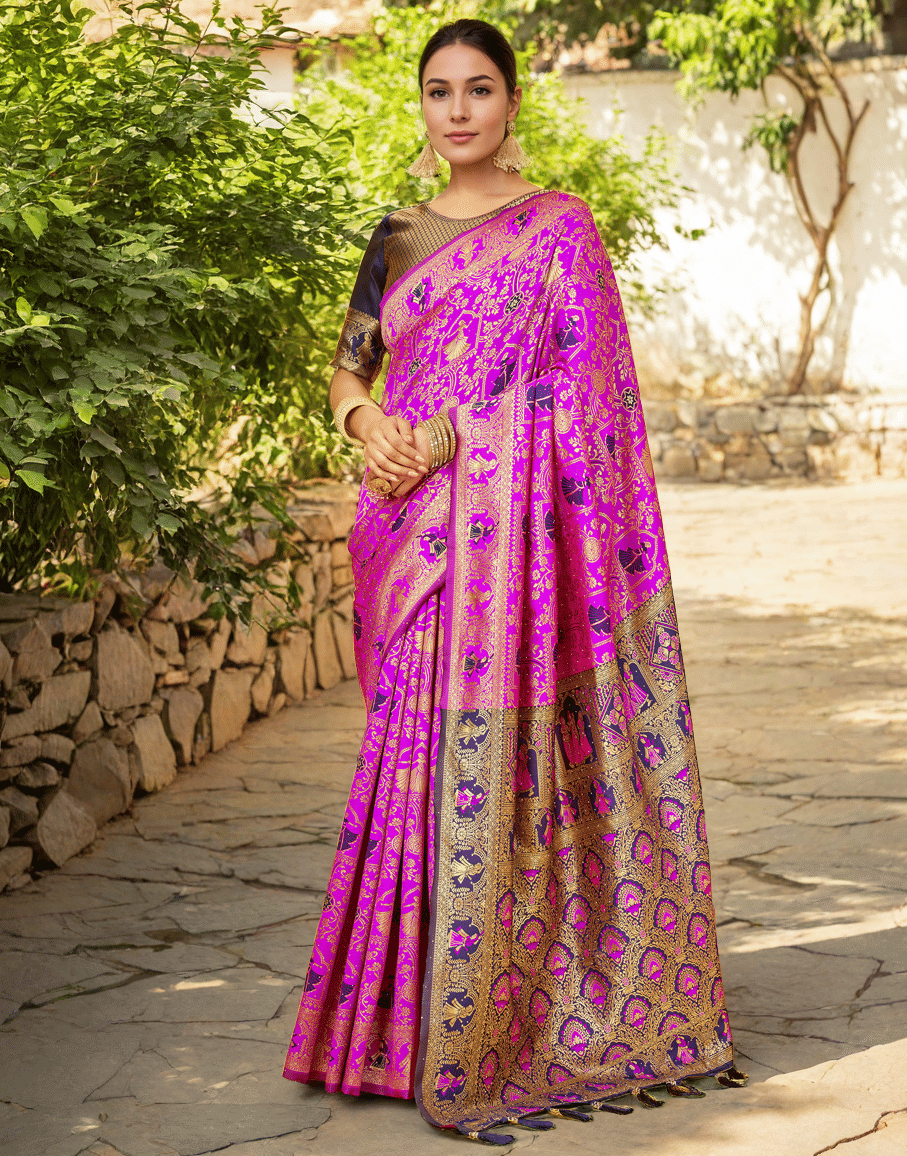 Sindharat Fashion Cotton Silk Woven Paithani Sarees With Unstitched Blouse Piece ( Multicolor 2 ) Sindharat Fashion Cotton Silk Woven Paithani Sarees With Unstitched Blouse Piece ( Multicolor 2 )