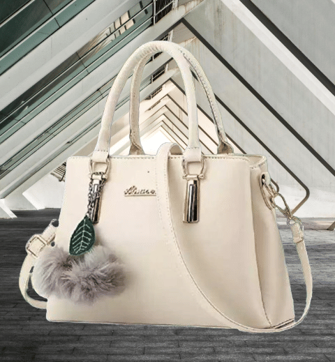     			THE MONAINA CEAPT Shoulder Bag PU Set of 1 ( White )