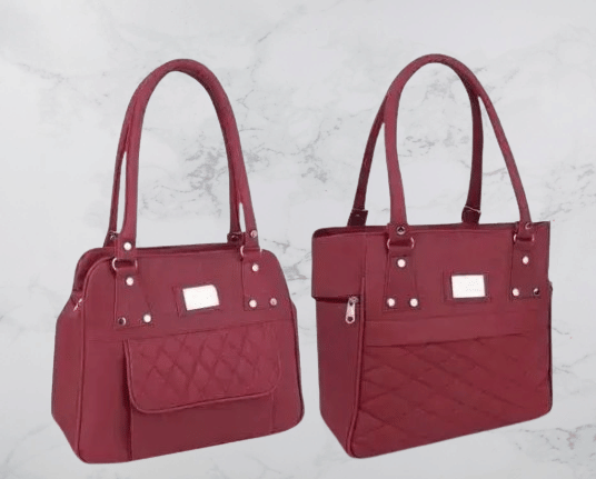     			THE MONAINA CEAPT Shoulder Bag PU Set of 1 ( Maroon )