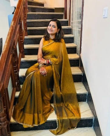 VRAGI Silk Embroidered Regular Saree With Unstitched Blouse Piece ( Gold ) VRAGI Silk Embroidered Regular Saree With Unstitched Blouse Piece ( Gold )