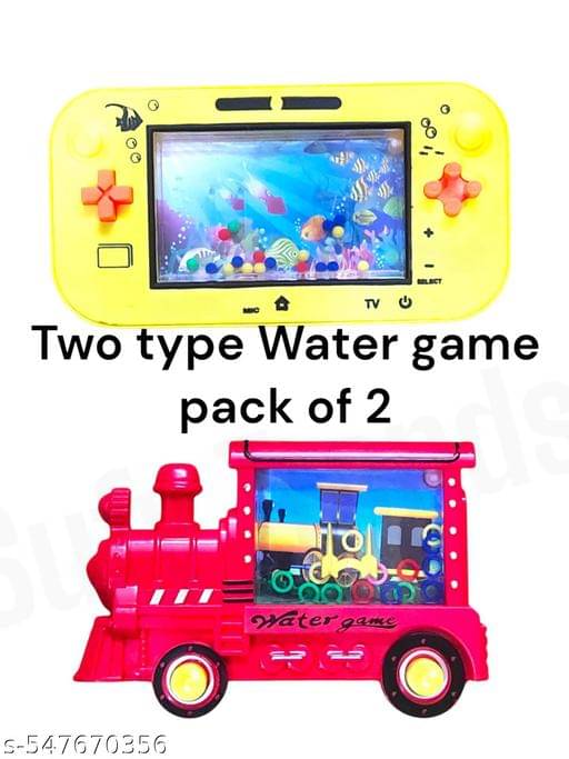 Water Travel Game & Travel Train Water Game 2 Different Water Game Pack of 2     			Water Travel Game & Travel Train Water Game 2 Different Water Game Pack of 2