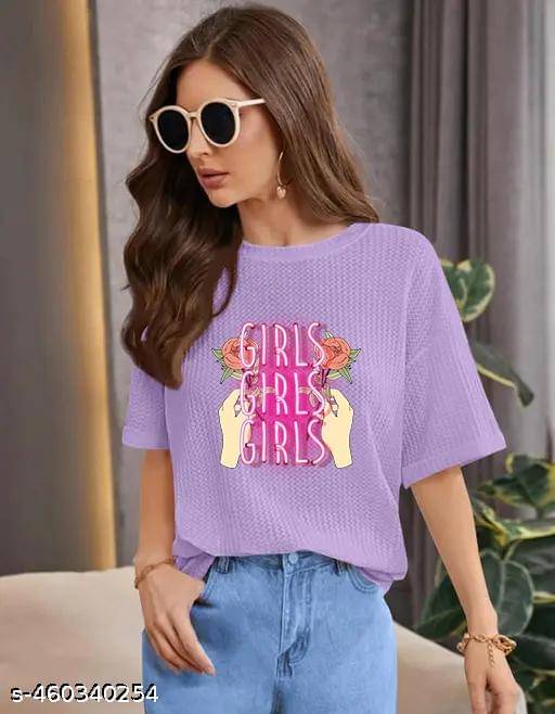 Wexam Style Women's Cotton Blend Regular Top ( Lavender ) Wexam Style Women's Cotton Blend Regular Top ( Lavender )