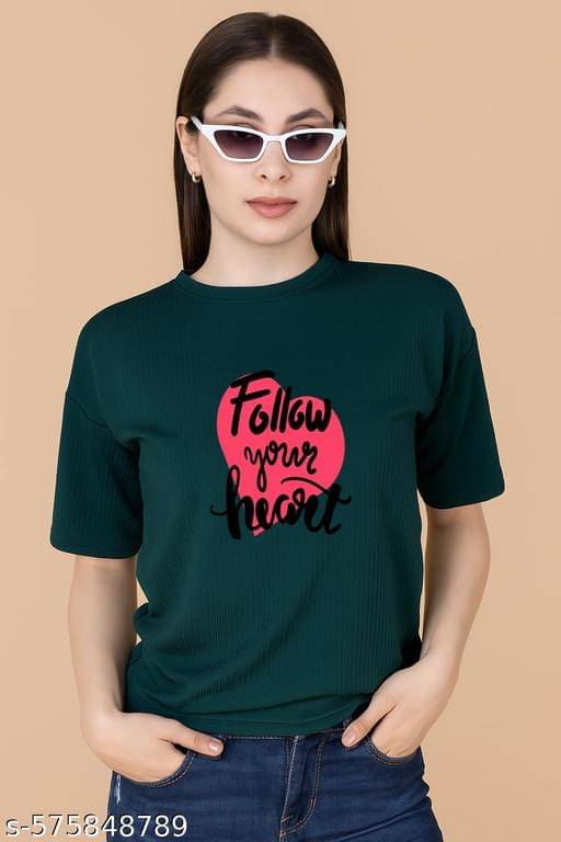 Wexam Style Women's Cotton Blend Regular Top ( Green )     			Wexam Style Women's Cotton Blend Regular Top ( Green )