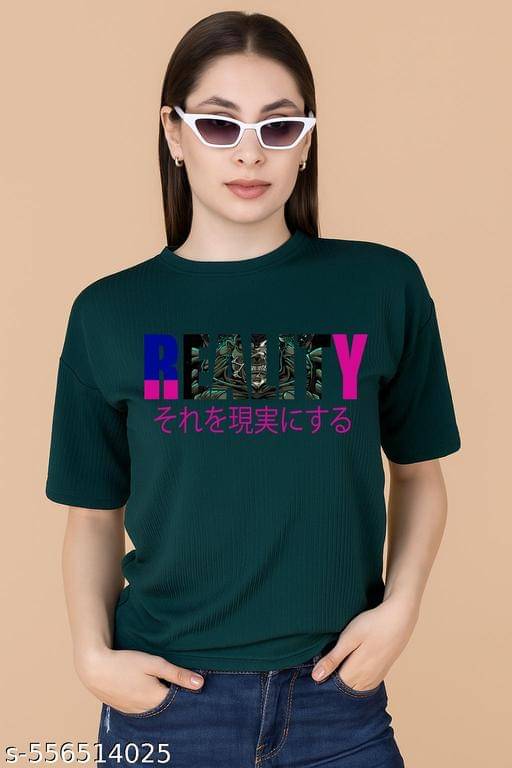 Wexam Style Women's Cotton Blend Regular Top ( Green ) Wexam Style Women's Cotton Blend Regular Top ( Green )
