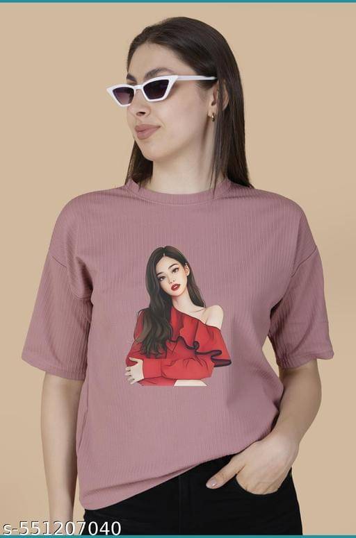 Wexam Style Women's Cotton Blend Regular Top ( Pink ) Wexam Style Women's Cotton Blend Regular Top ( Pink )